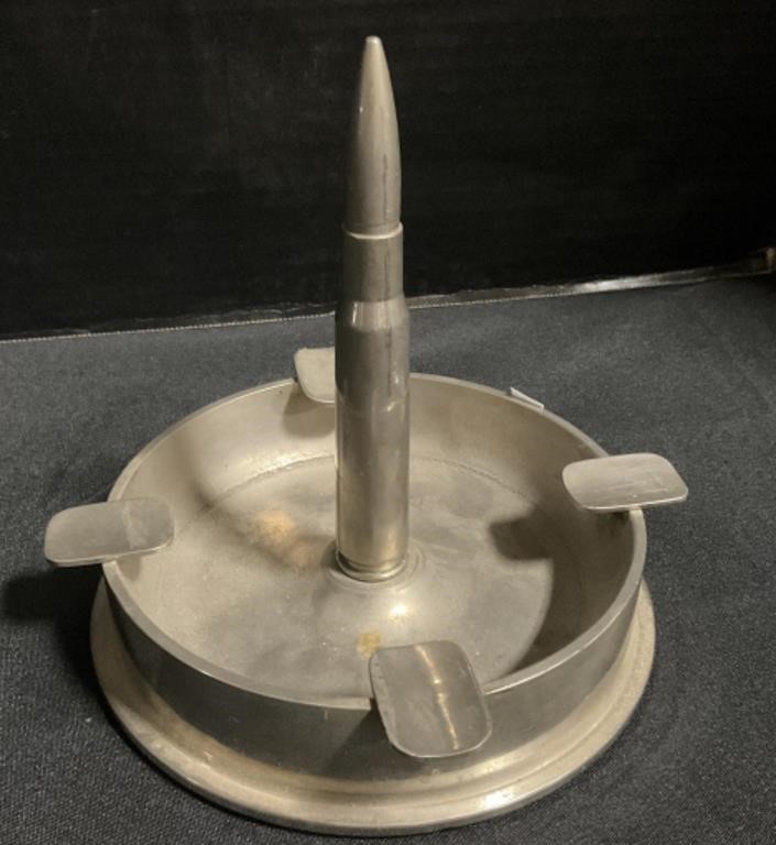 Military Bullet Ash Tray.