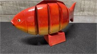 Wooden Fish Decor 12" Long