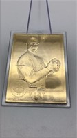 Jim Kaat 22kt Gold Baseball Card Danbury Mint