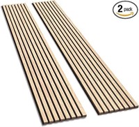 Wood Slat Wall Panels, 2 Pack Wood Slats For Wall,