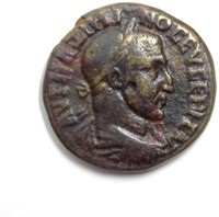 235-238 AD Maximinius I Anchialus Thrace VF+ AE25