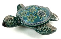 Rinconada De Rosa Ltd. Ed. Ceramic Pottery Turtle