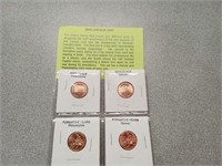 Lincoln Bicentennial 2009 set coins