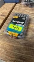 60 ct. Rayovac AA Batteries