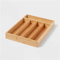 Bamboo Flatware Drawer Organizer - Brightroom