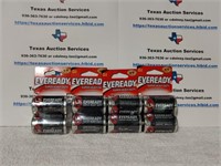 $20   4 Packs of 2 Size "D" EVEREADY Batts 4x2=8