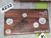 1985 UNCIRCULATED COIN SET