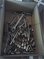 Boxes of wrenches and sockets