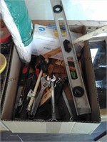 3 boxes of tools, hardware ect