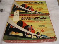 L202- Qty 2 Huggin'  The Rails Board Games