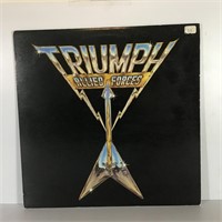 TRIUMPH ALLIED FORCES VINYL RECORD LP