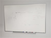 Dry erase white board for home or office.