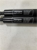 2-Vepagoo gas spring struts, high pressure 20”