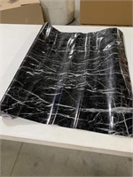 Black/marble  contact vinyl  10 ft.x 24” long