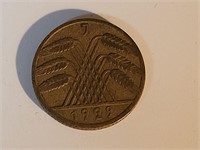 1929 Foreign coin