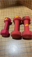 Dumb bell weights