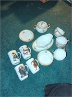 China set and Rockwell cups