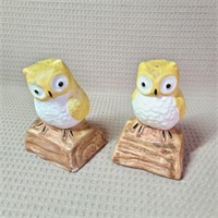 Set of Owl Salt & Pepper Shakers