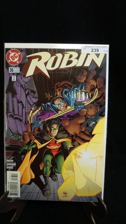 DC Robin #36 Dec96 Pulp Heroes Comic Bk in Sleeve