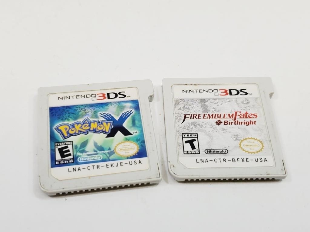 Nintendo 3DS Games PokemonX & Fire Emblem Fates