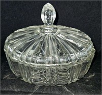 Anchor Hocking Covered Candy Dish