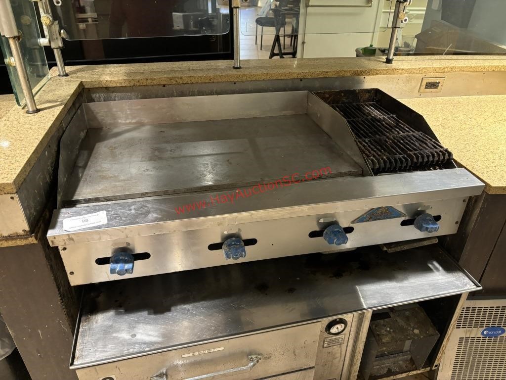 COMSTOCK-CASTLE GRIDDLE-BROILER