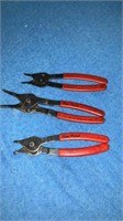 MAC Tools and Blue Point Snap Ring Pliers