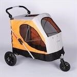 X-Puks Large Dog Stroller  3 Wheel (Orange)