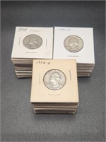 48 Silver Washington Quarters