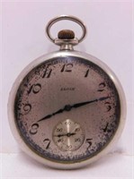 1927 Elgin pocket watch in silveroid case 7