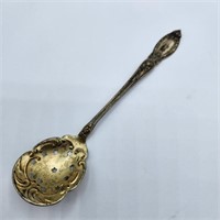 Sterling Silver Olive Spoon (14.3g)