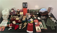 Assorted Christmas Decor and Accessories