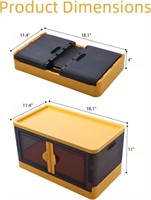 QIWUHULLY Storage Bins with Lids