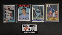'81, '84, '86, '87 Baseball Cards