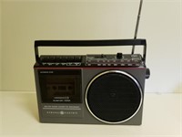 Retro Radio and Cassette Player