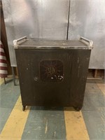 Vintage SUN Equipment Industrial Cart w/ Cabinet