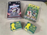 Sealed Boxes of Hockey Cards