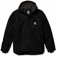 New Carhartt Men's Relaxed Fit Washed Duck Sherpa-