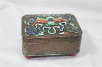 A Chinese Cloisonne Box