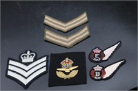 British / Canadian Royal Air Force Patches