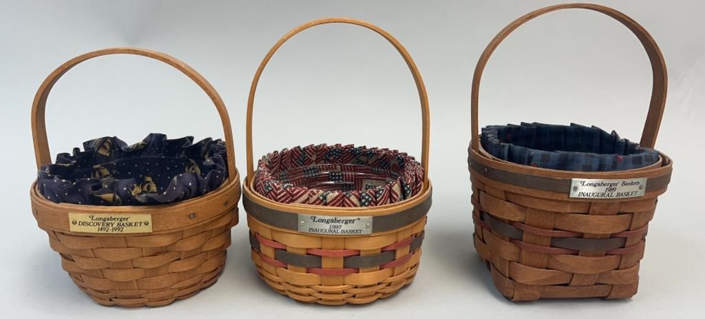 Longaberger Baskets, Iron & Pottery