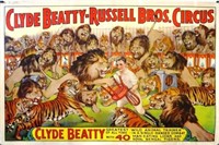 BEATTY - RUSSELL BROS. CIRCUS POSTER
