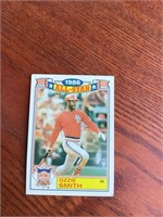 Autographed 1986 Ozzie Smith St.Louis Cardinals