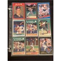 (27) Tom Glavine Cards