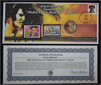 2008 Elvis Coin & Stamp Set
