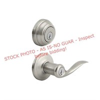 Tustin Exterior Entry Door Handle/ Deadbolt Combo