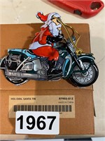 Harley-Davidson Santa Tin Ornament