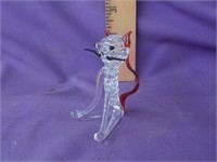 Hand blown cat