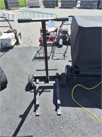 Maintenance dolly for lawn mower