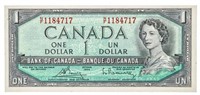 Bank of Canada 1954 $1 (NF) UNC